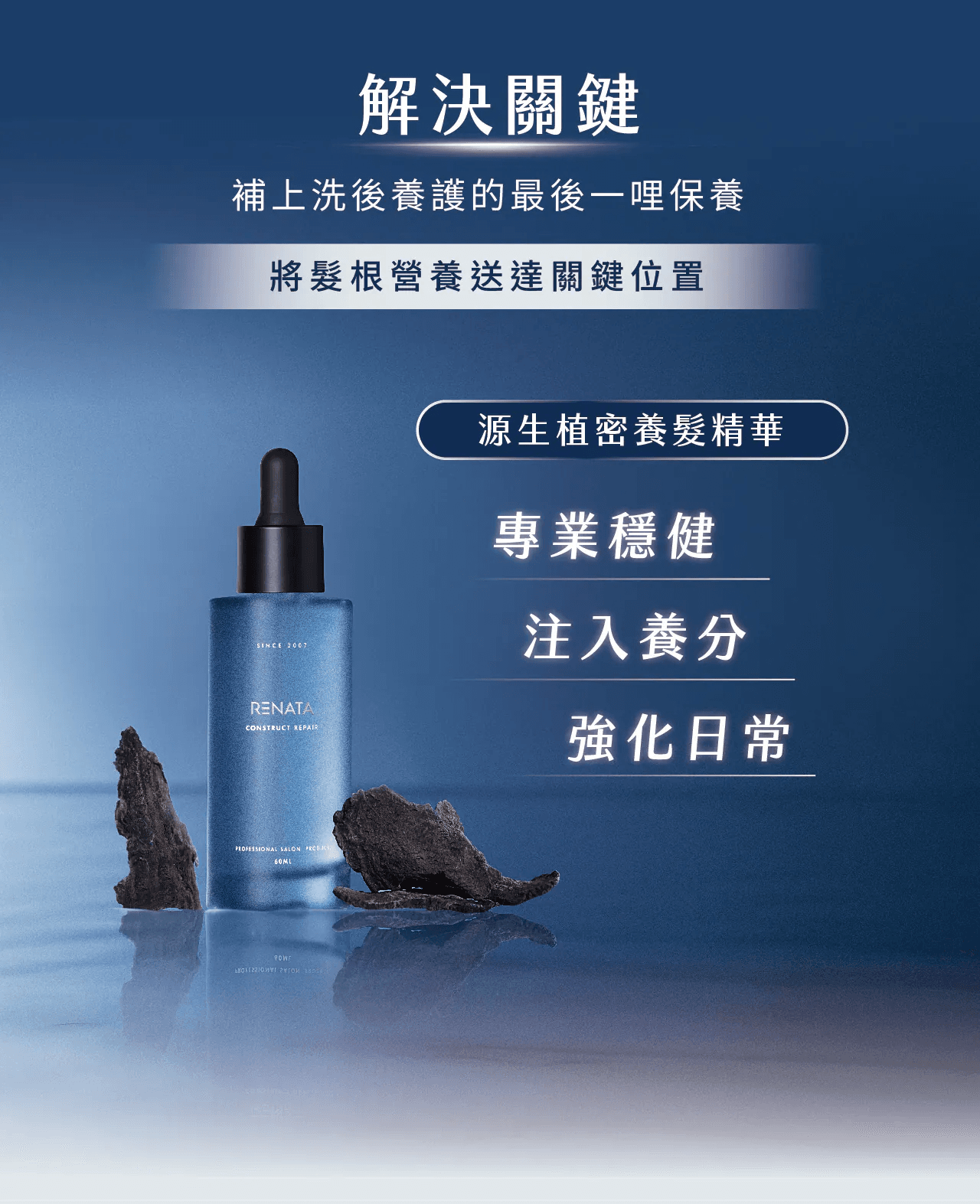 頭皮養髮精華｜補充髮根營養｜強化頭皮與日常養護